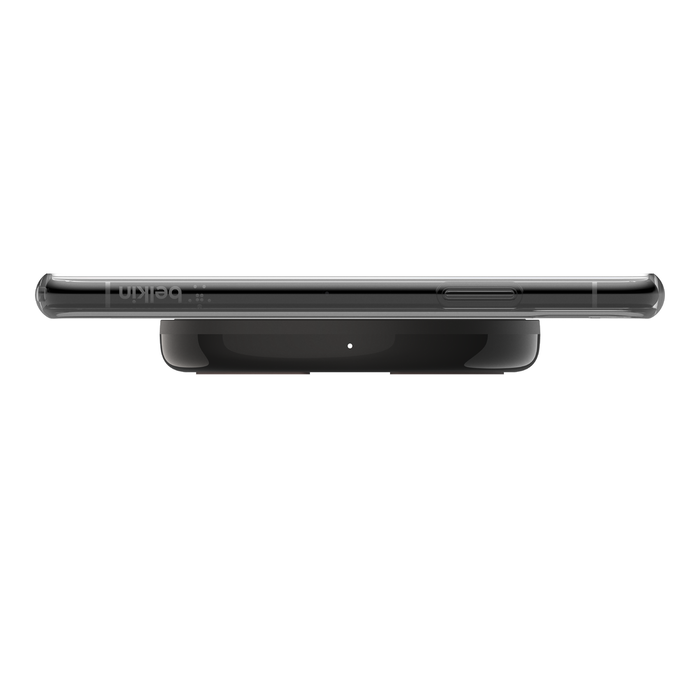 BOOST↑UP™ ワイヤレス充電パッド<br>（10W、micro-USBケーブル＆ACアダプター付き）, Black, hi-res