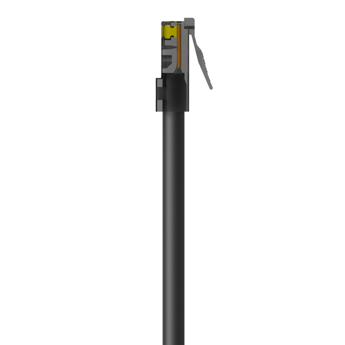 CAT6 Ethernet Patch Cable, RJ45, M/M, Black, hi-res