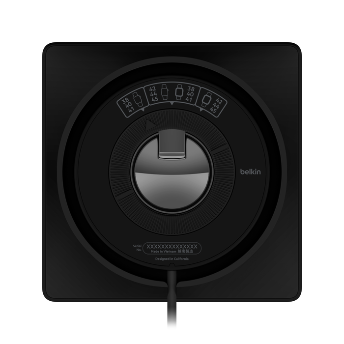 Portable Fast Charger for Apple Watch, Black, hi-res