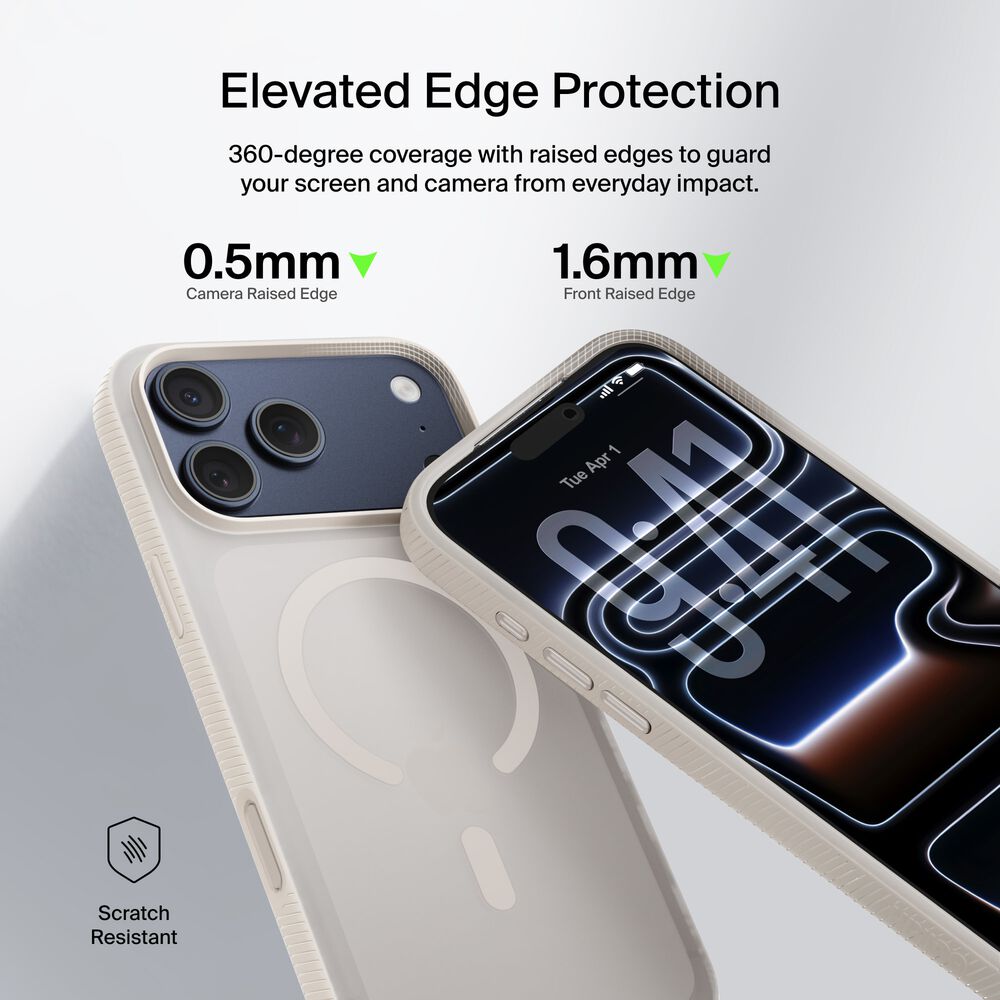 Grip Series Case for iPhone 17 Pro Max, Sand, hi-res