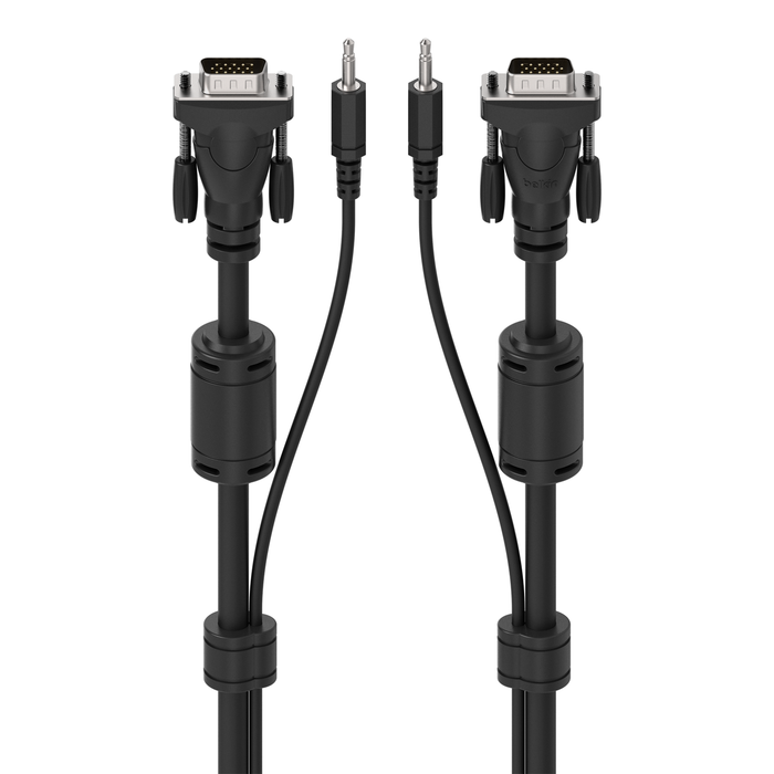 Laptop to TV VGA Audio Video Cable, , hi-res