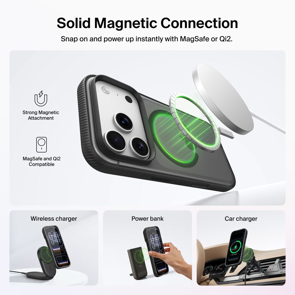 Grip Series Case for iPhone 18 Pro / iPhone 17 Pro, Black, hi-res