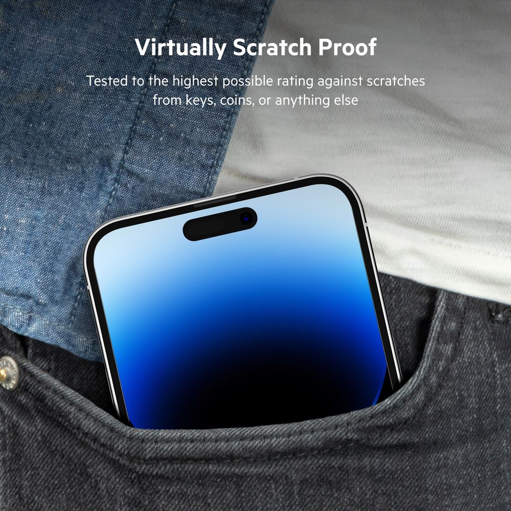 UltraGlass Treated Screen Protector for iPhone 14 Pro Max, , hi-res