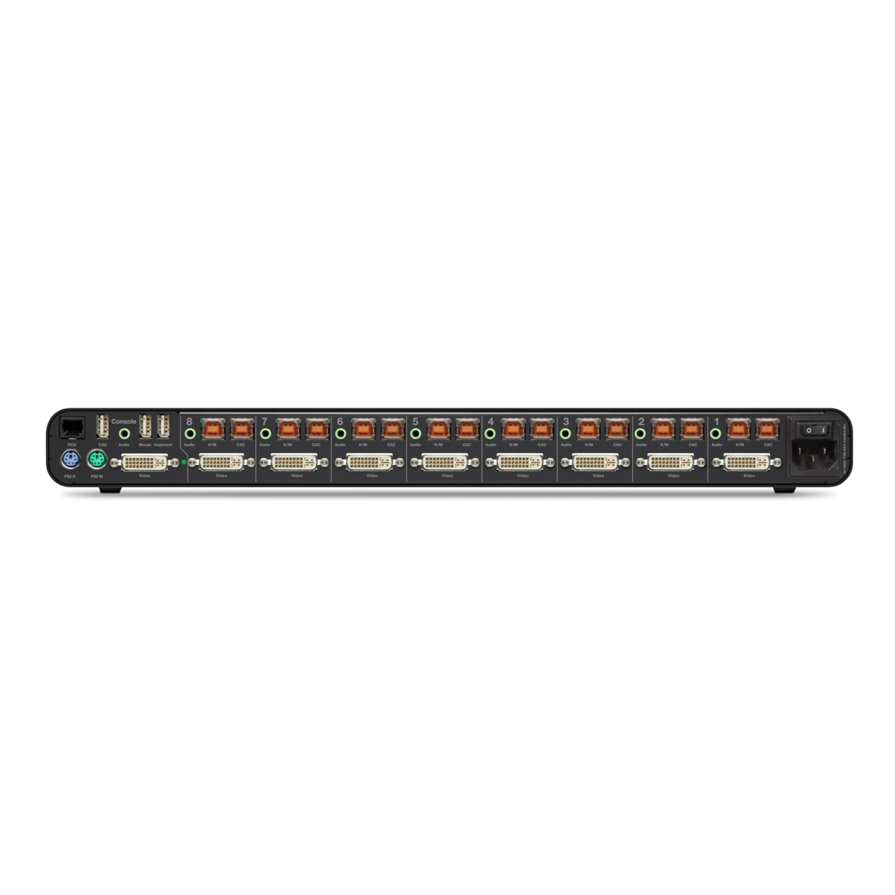 Belkin 8-port SINGLE-Head DVI-I Commutateur KVM F1DN108C 800141215 pour pièces 