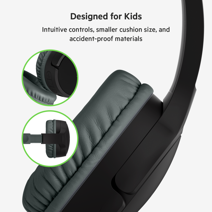 Wireless On Ear Headphones for Kids Belkin US