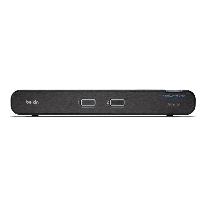 Universal Secure KVM Switch, 2-Port Single Head No CAC | Belkin UK