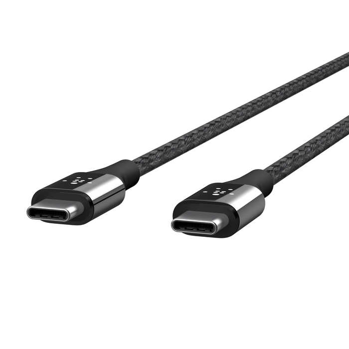 CABLE USB TRIPLUG RENFORCÉ FIBRE DUPONT™ KEVLAR® VERS LIGHTNING / MICRO-USB  / TYPE-C 1,5M - GARANTIE A VIE - JAYM®