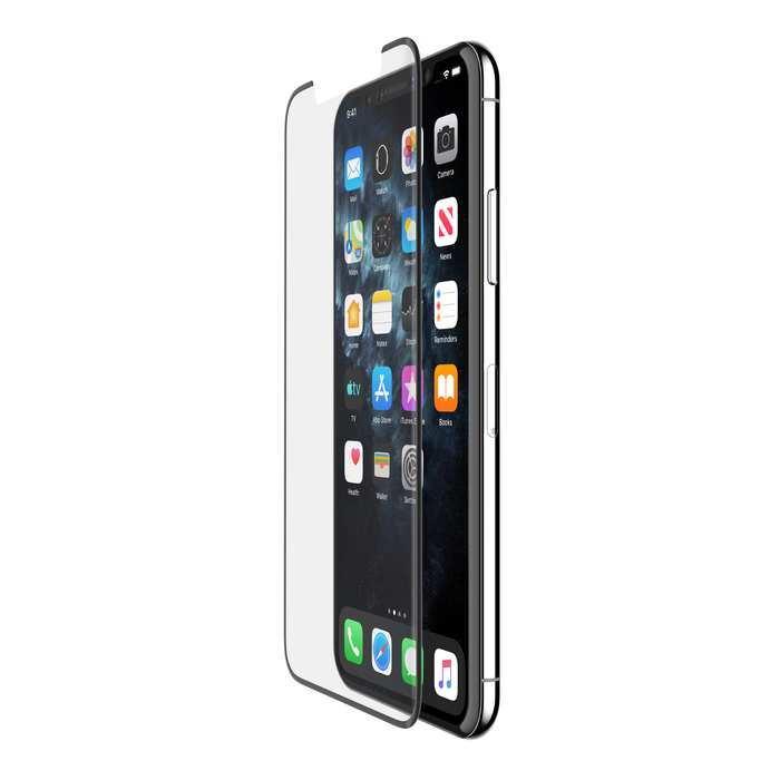 Protection d'écran InvisiGlass™ UltraCurve pour iPhone 11 Pro / iPhone X / iPhone XS, Noir, hi-res