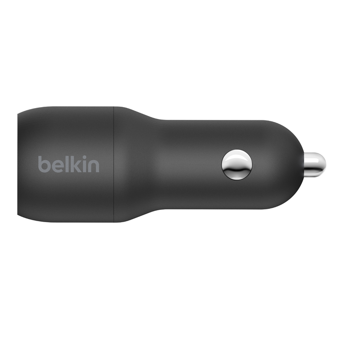 Chargeur secteur Belkin 2 ports USB-A avec câble Lightning 24 W Blanc -  Connectique et chargeurs pour tablette - Achat & prix