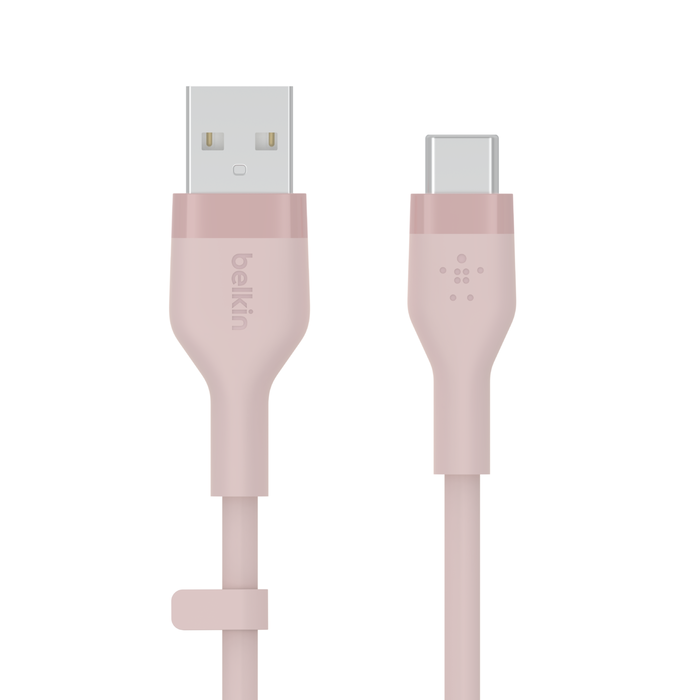 USB-C to USB-A Cable 15W, Pink, hi-res