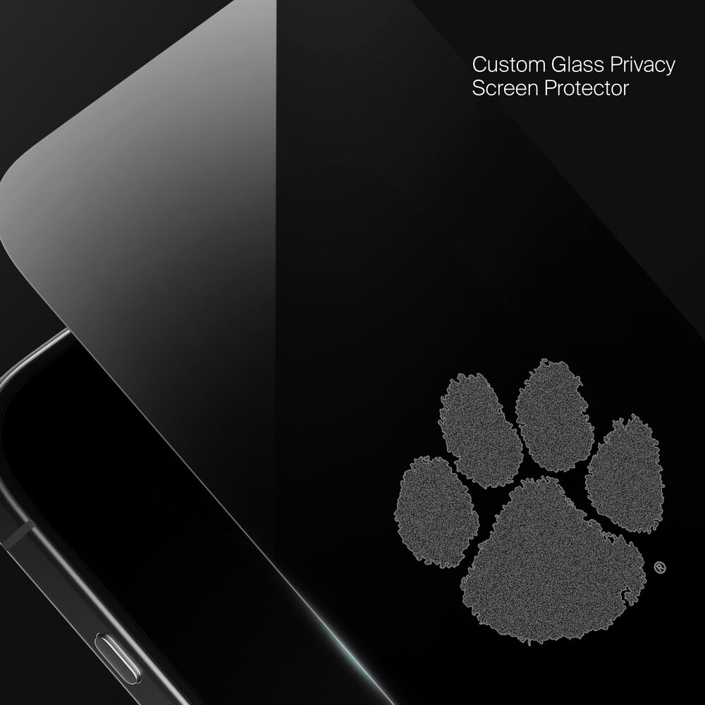 Clemson Tigers Custom Glass Screen Protector, , hi-res