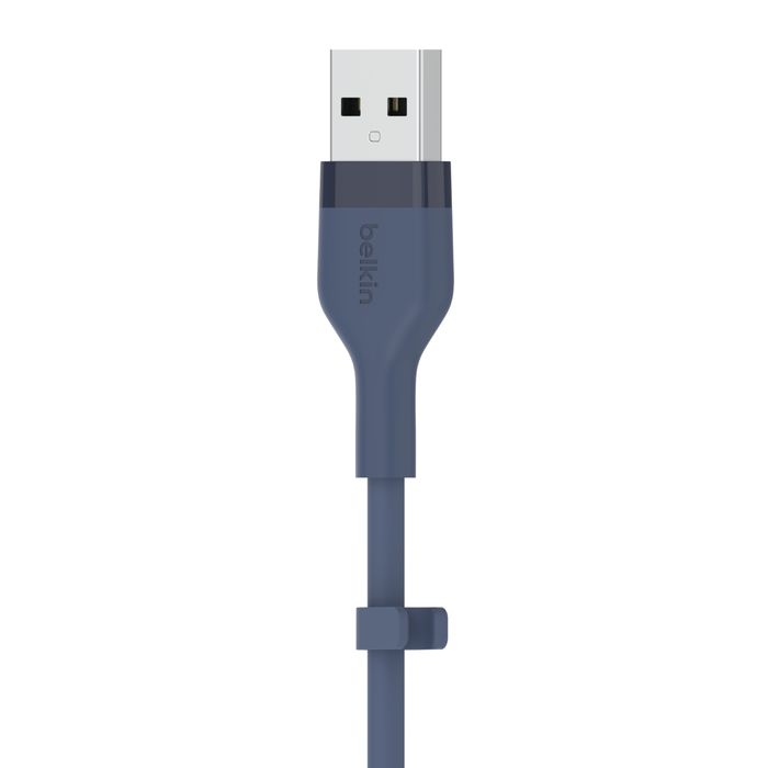 C&acirc;ble USB-A avec connecteur Lightning, Bleu, hi-res