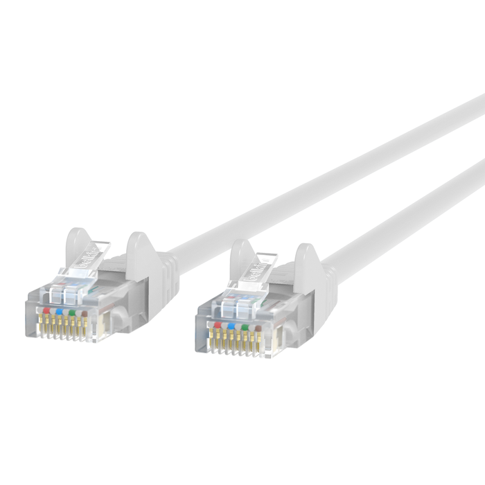 Cat6 Snagless Patch Cable, 20 Feet  White, Blanc, hi-res