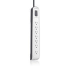 7-outlet Surge Protector with 12 ft Power Cord with Telephone Protection, , hi-res