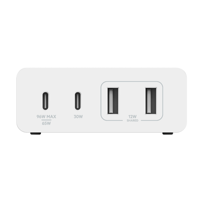 4-Port-GaN-Ladegerät (108 Watt), Weiß, hi-res