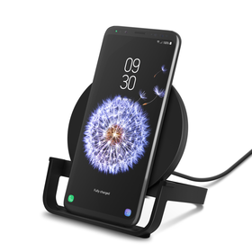 Wireless Charging Stand 10W, Black, hi-res