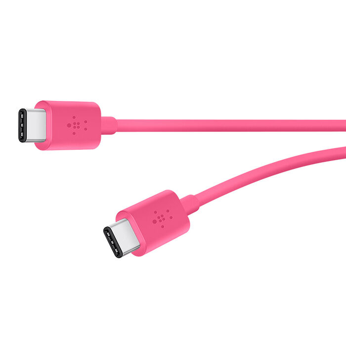 MIXIT↑™ USB-C™ 转 USB-C 充电线缆（USB Type C™）, 粉色的, hi-res