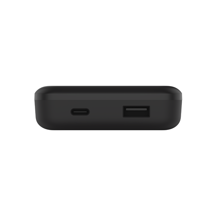 Magnetische draagbare draadloze 10.000mAh-lader, Zwart, hi-res