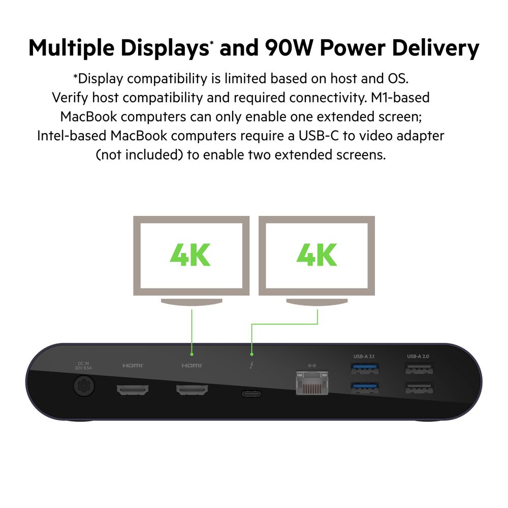 Pro Thunderbolt 4 Dock, Space Gray, hi-res