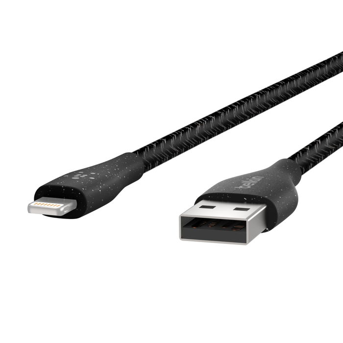 USB-A to ライトニングケーブル, Black, hi-res