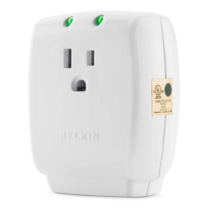 1-Outlet Home Series SurgeCube, , hi-res