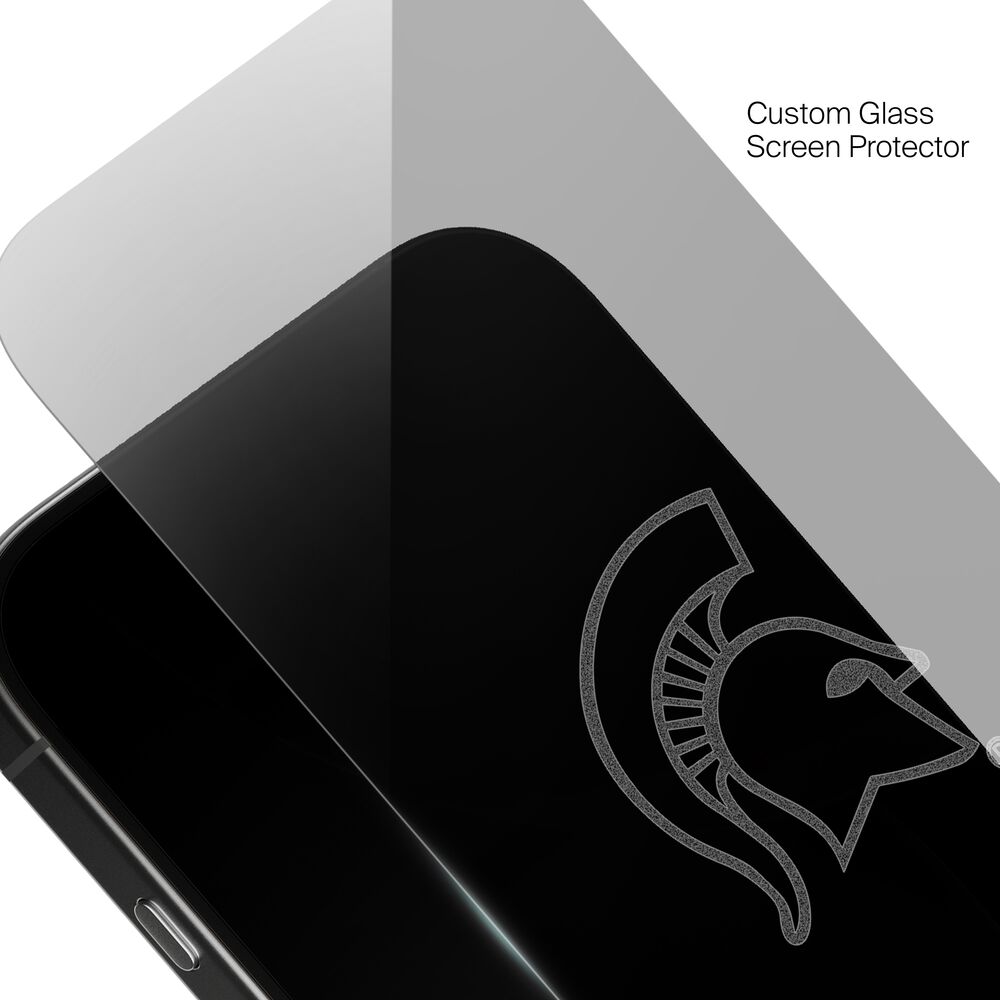Michigan State Spartans Custom Glass Screen Protector, , hi-res