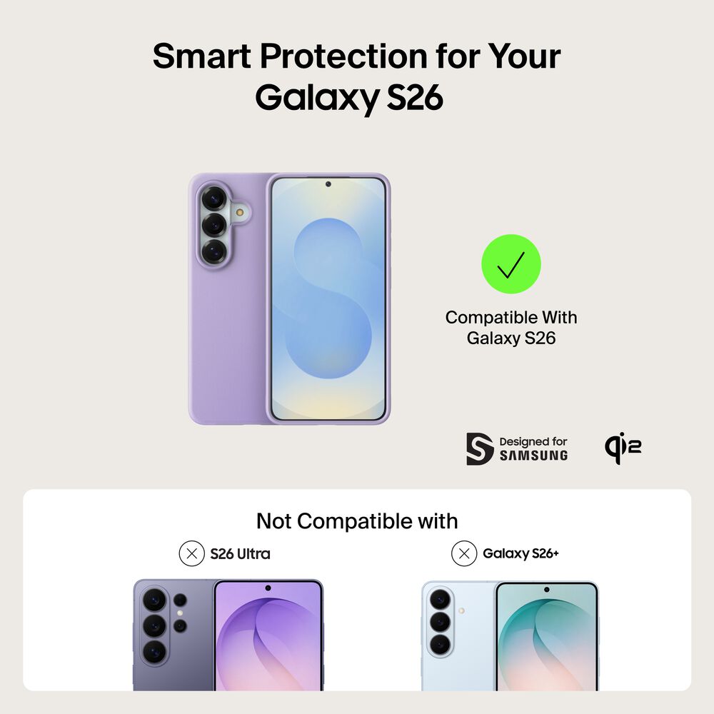 Protect Series Case for Samsung Galaxy S26, Lavender, hi-res