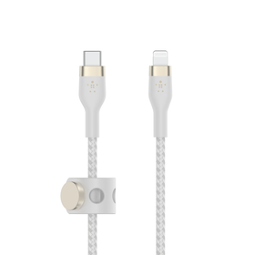 USB-C&reg;-kabel met Lightning-connector, Wit, hi-res