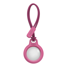 Secure Holder with Strap for AirTag, Pink, hi-res