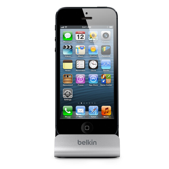 MIXIT↑ iPhone5対応ドックスタンド　(ケーブル一体型), , hi-res