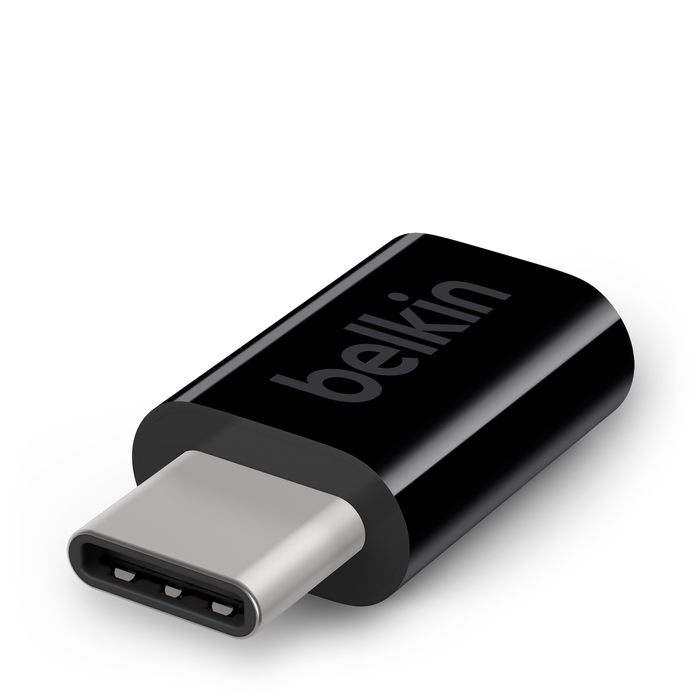 Belkin - Adaptateur USB-C vers Micro USB - Noir