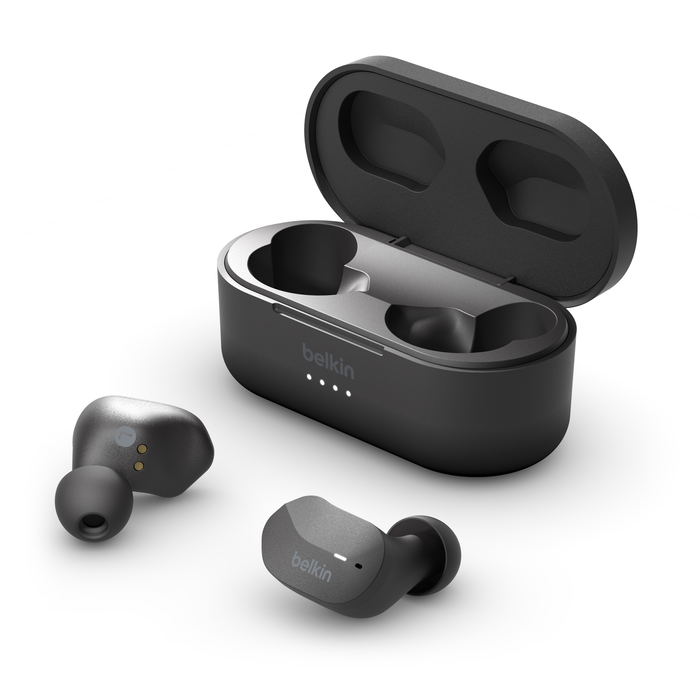 True Wireless Earbuds with Bluetooth Pairing