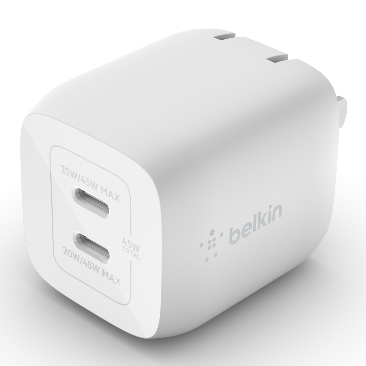Belkin Belkin 45W USB-C Wall Charger w/ 6ft USB-C to USB-C Cable USB-PD Wall Charger 
