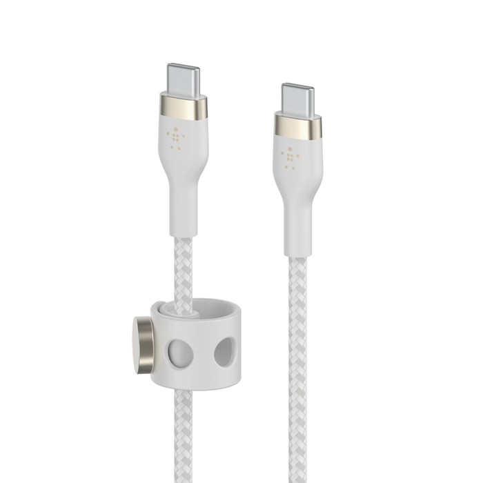 USB-C to USB-C Cable 60W, White, hi-res