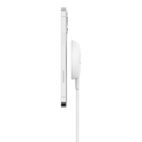 MagSafe認証ポータブルワイヤレス充電パッド15W (Power Supply Not Included), 白, hi-res