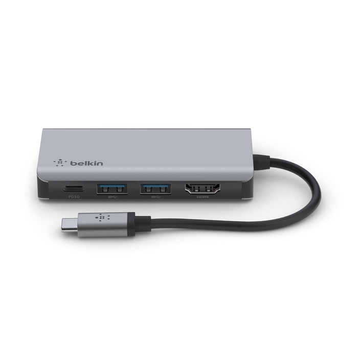 USB-C PD 4-in-1 Multiport Adapter Hub, 4K HDMI