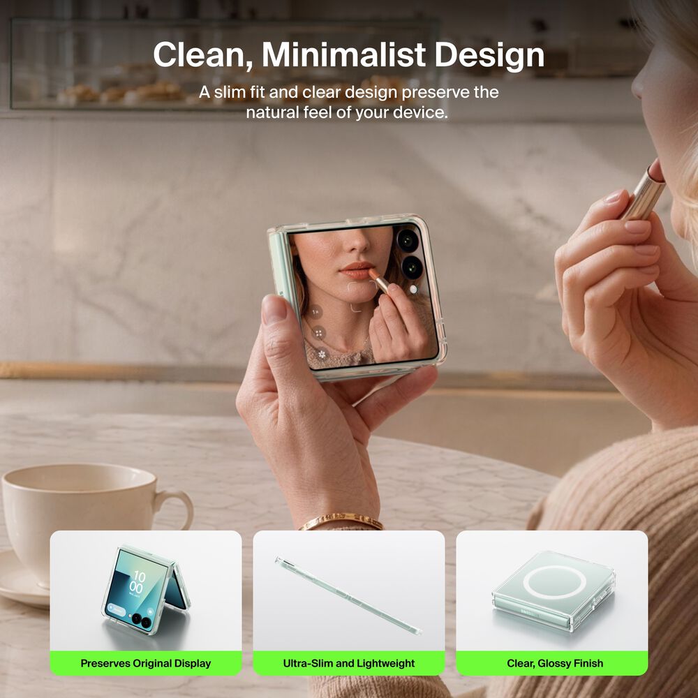 Clear Series Case for Samsung Galaxy Z Flip8, , hi-res