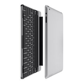 QODE FastFit Keyboard Cover, Black/Silver, hi-res