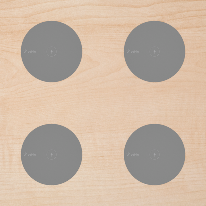 Wireless Charging Spot (Recessed/Hidden Installation) � 4-Pack, Black, hi-res