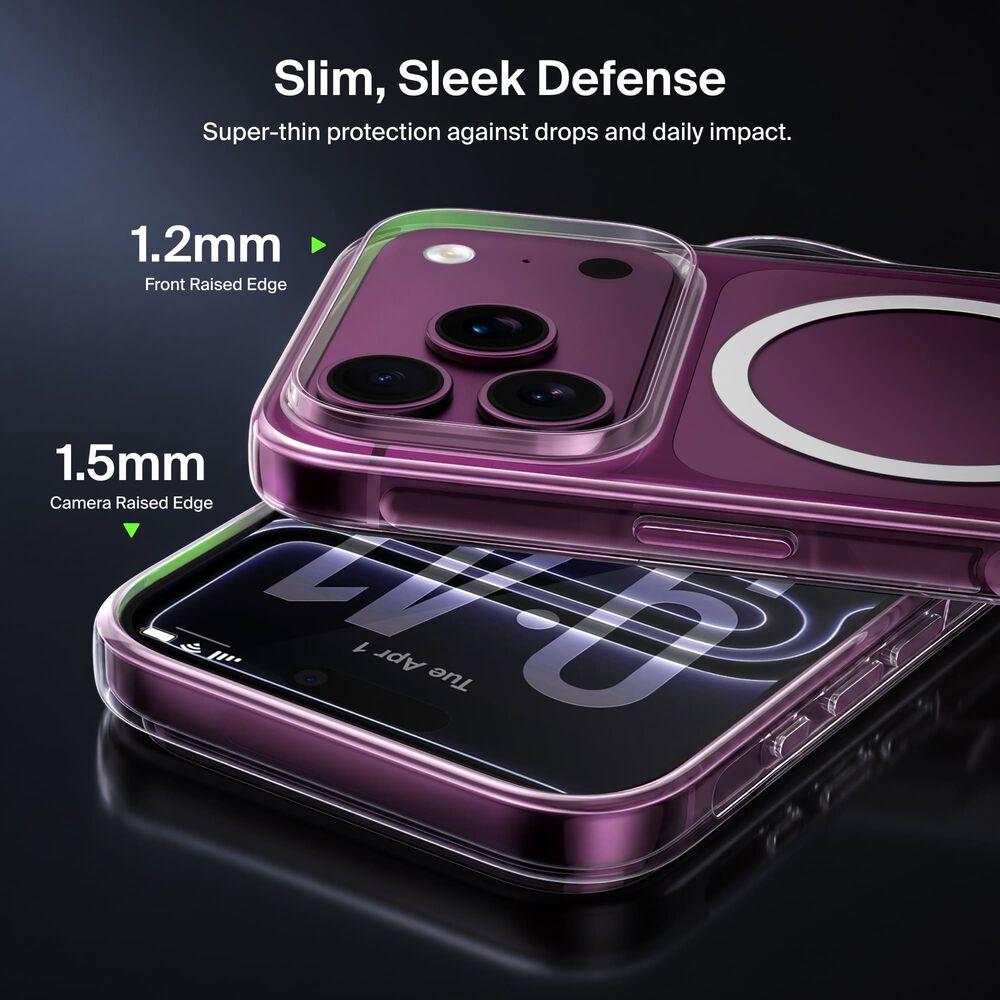 Clear Series Case for iPhone 18 Pro Max / iPhone 17 Pro Max, , hi-res
