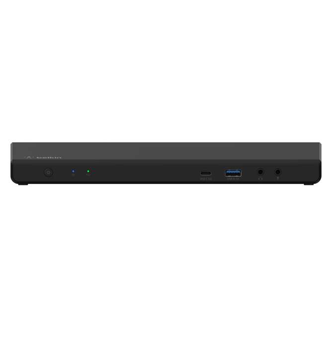Universal USB-C® Triple Display Dock, Black, hi-res