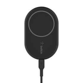 Magnetic Wireless Car Charger 10W ( Cigarette Lighter Adapter - Not Included), Black, hi-res