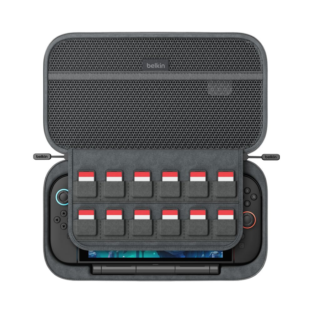 Belkin ENA003FQCH Pro N SWITCH 2 Carbon Charging Case/External Battery