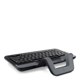 Wired Tablet Keyboard with Stand with USB-C Connector, Black, hi-res