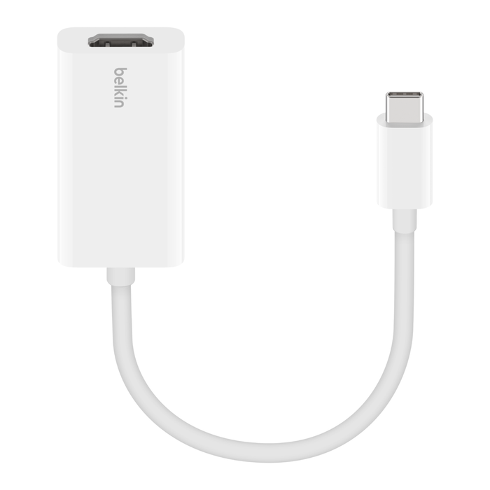 USB-C to HDMI Adapter (supports Dolby Vision), White, hi-res