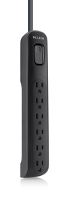 6-outlet Surge Protector with 4ft Power Cord, , hi-res