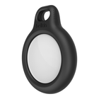 Secure Holder with Key Ring for AirTag, Black, hi-res