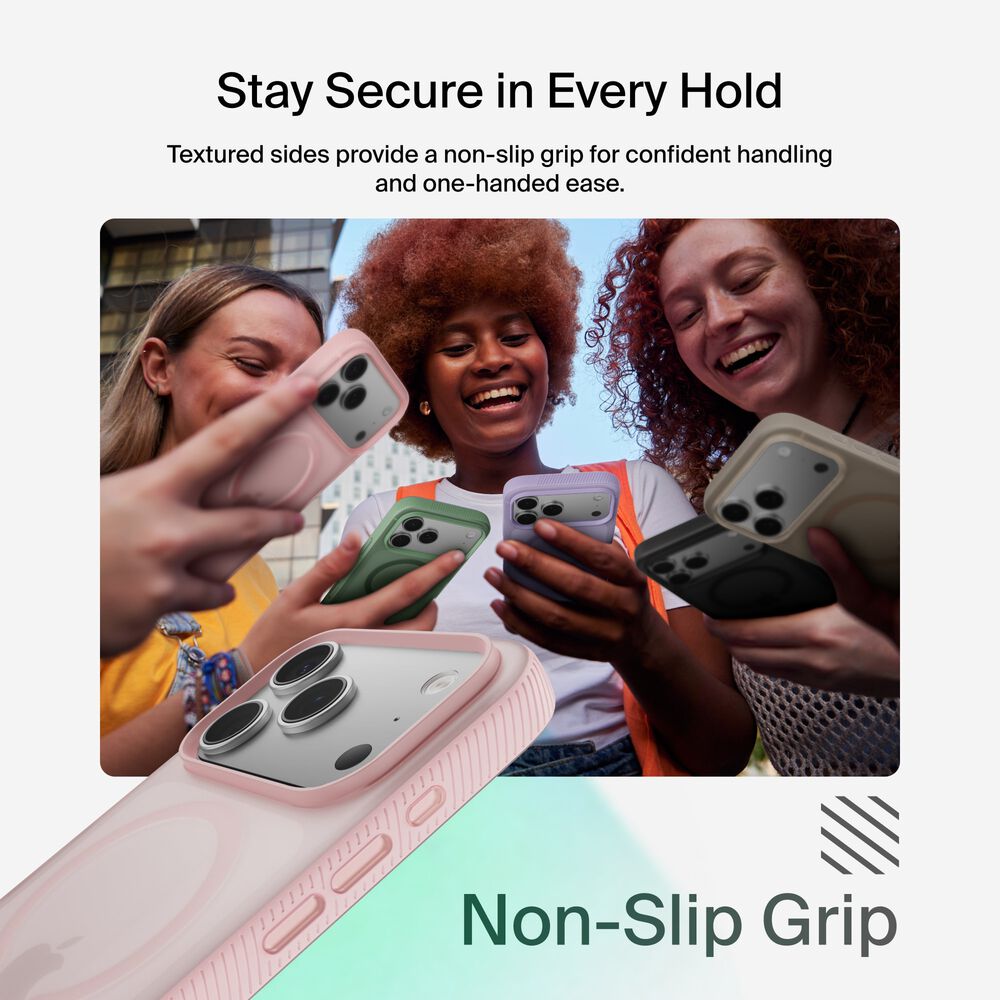 Grip Series Case for iPhone 17 Pro, Pink, hi-res