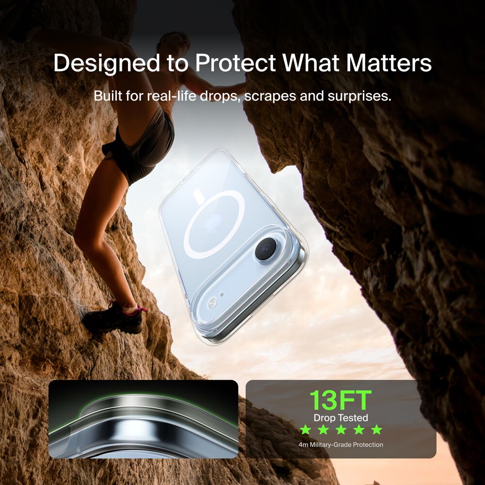 Clear Series Case for iPhone Air, Clear, hi-res