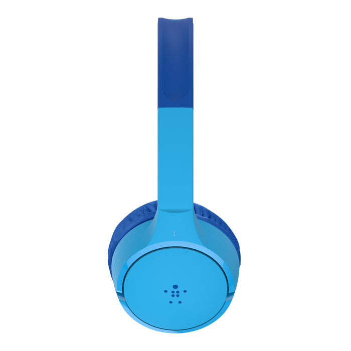 Draadloze on-ear koptelefoon voor kinderen, Blauw, hi-res